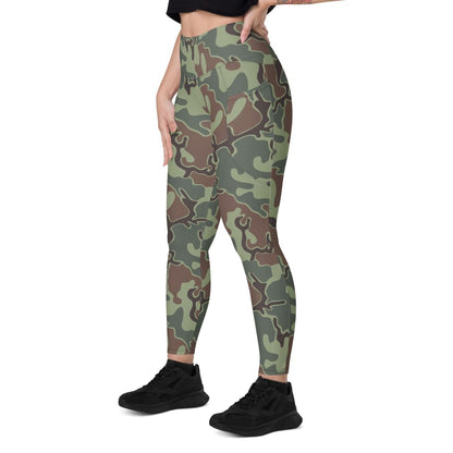South Korean Marine Corps Puzzle CAMO Women’s Leggings with pockets