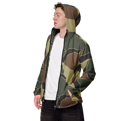 South Korean Marine Corps Turtle Shell CAMO Men’s windbreaker - XS - Mens Windbreaker