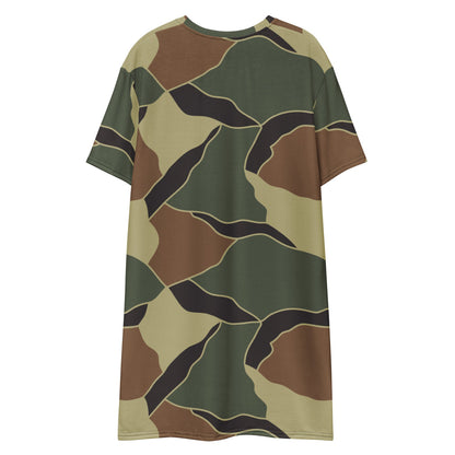 South Korean Marine Corps Turtle Shell CAMO T-shirt dress - Womens T-Shirt Dress