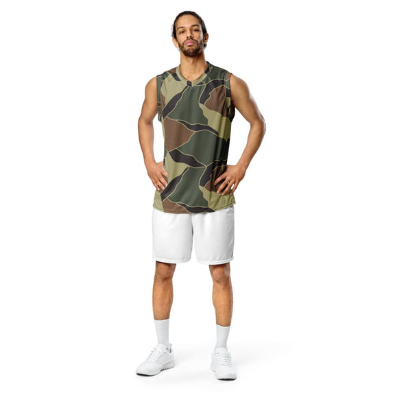 South Korean Marine Corps Turtle Shell CAMO unisex basketball jersey