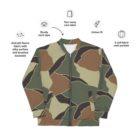 South Korean Marine Corps Turtle Shell CAMO Unisex Bomber Jacket