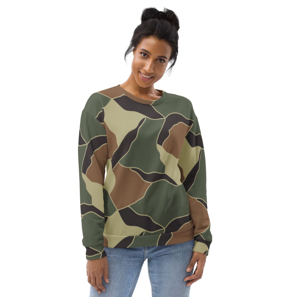 Turtle Shell Camo Pattern CAMO HQ - South Korean Marine Corps Turtle Shell CAMO Unisex Sweatshirt