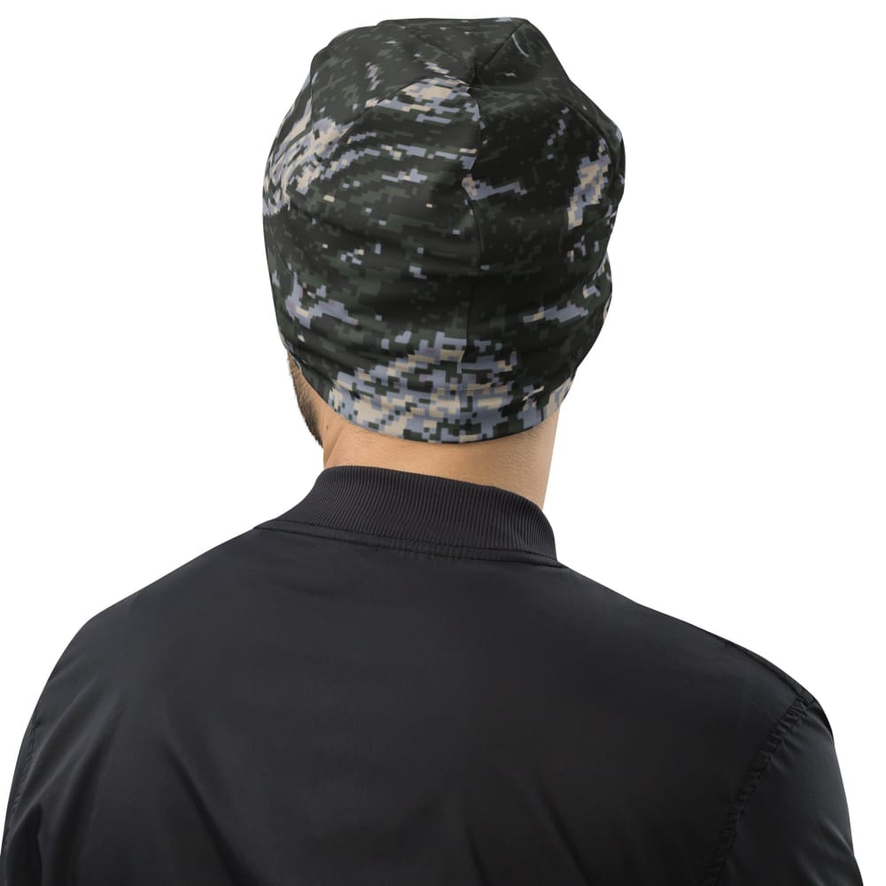 South Korean Marine Digital Tiger Stripe WAVEPAT CAMO Beanie