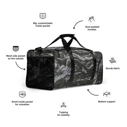 South Korean Marine Digital Tiger Stripe WAVEPAT CAMO Duffle bag - Bag