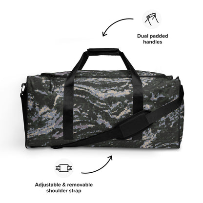 South Korean Marine Digital Tiger Stripe WAVEPAT CAMO Duffle bag - Bag