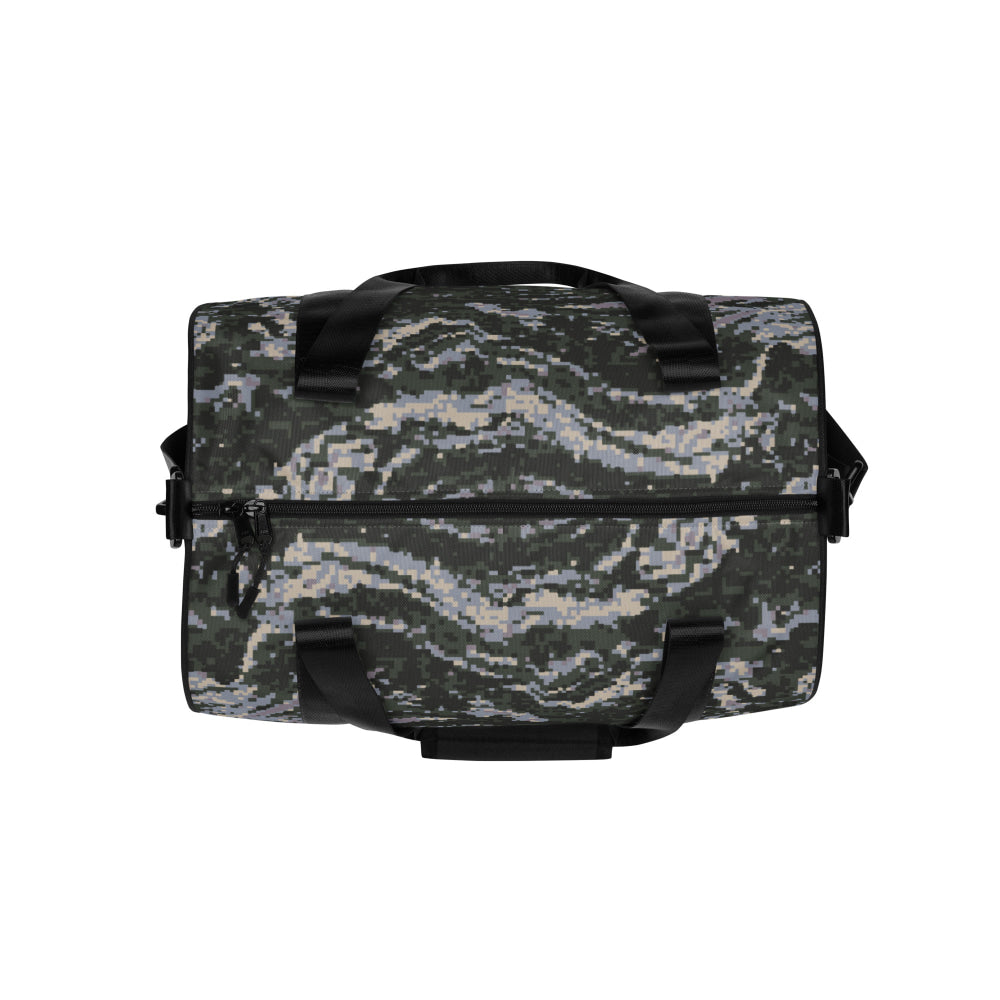 South Korean Marine Digital Tiger Stripe WAVEPAT CAMO gym bag - Gym Bag