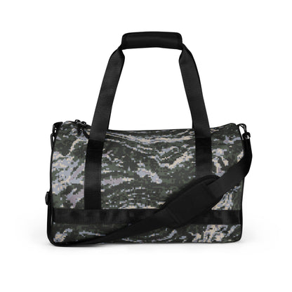 South Korean Marine Digital Tiger Stripe WAVEPAT CAMO gym bag - Gym Bag