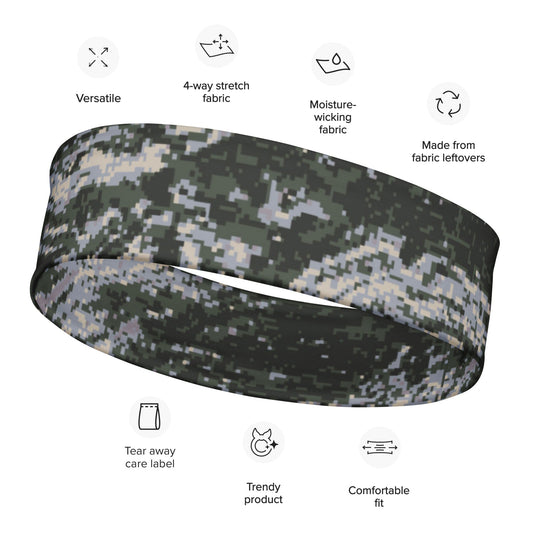 South Korean Marine Digital Tiger Stripe WAVEPAT CAMO Headband - M