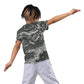 South Korean Marine Digital Tiger Stripe WAVEPAT CAMO Kids crew neck t-shirt - Kids Crew Neck T-shirt