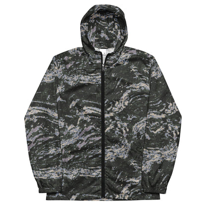 South Korean Marine Digital Tiger Stripe WAVEPAT CAMO Men’s windbreaker - Mens Windbreaker