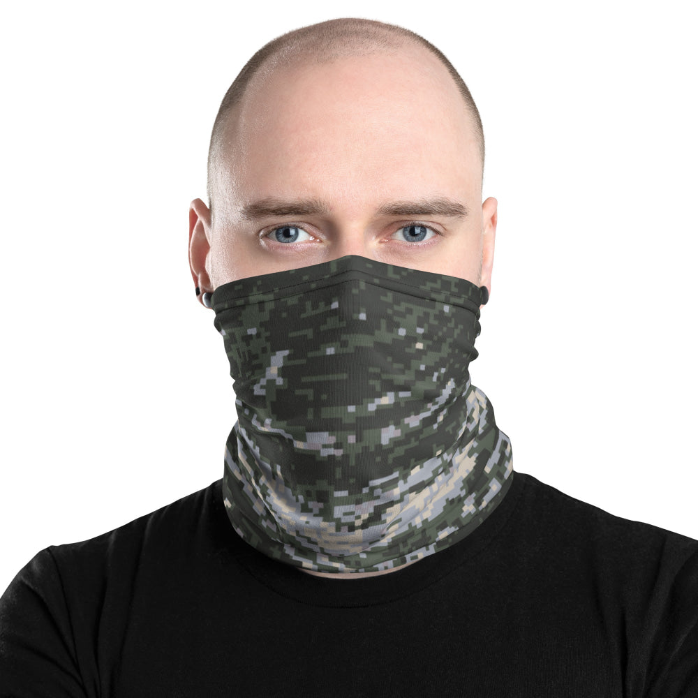 South Korean Marine Digital Tiger Stripe WAVEPAT CAMO Neck Gaiter