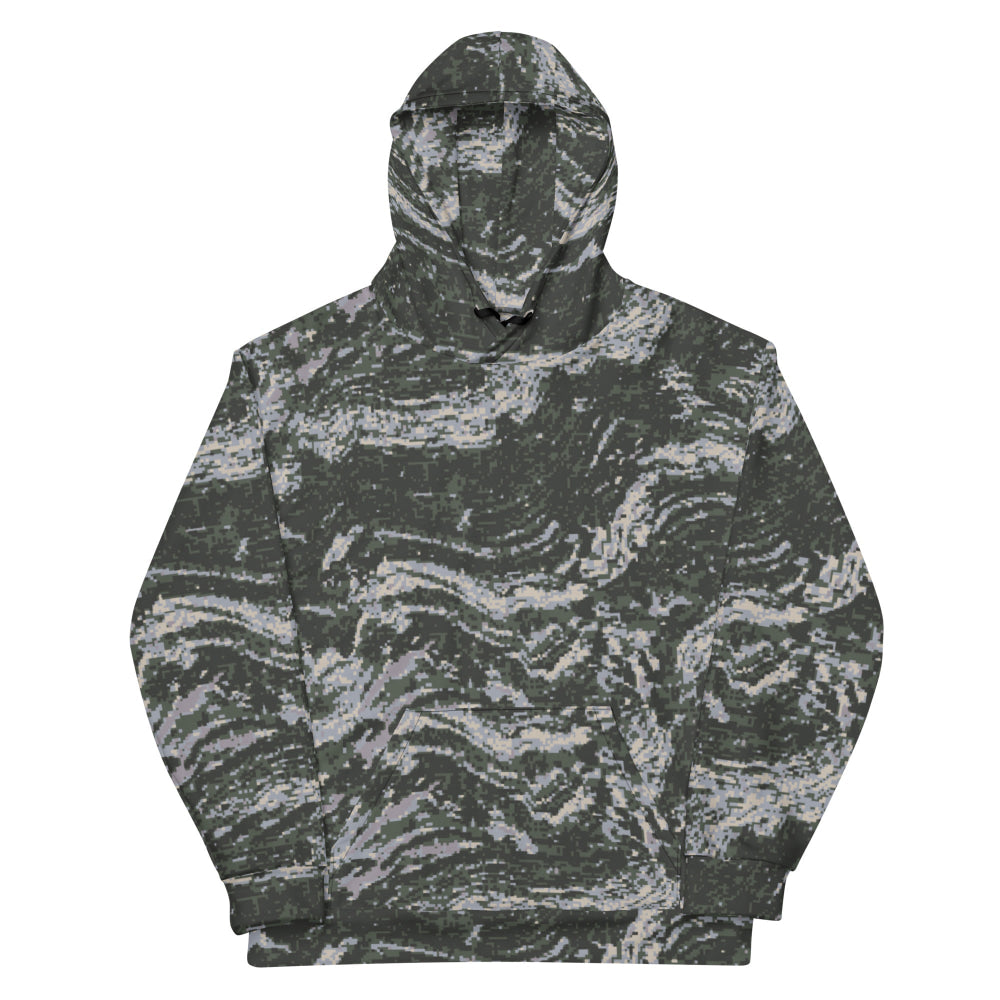 South Korean Marine Digital Tiger Stripe WAVEPAT CAMO Unisex Hoodie