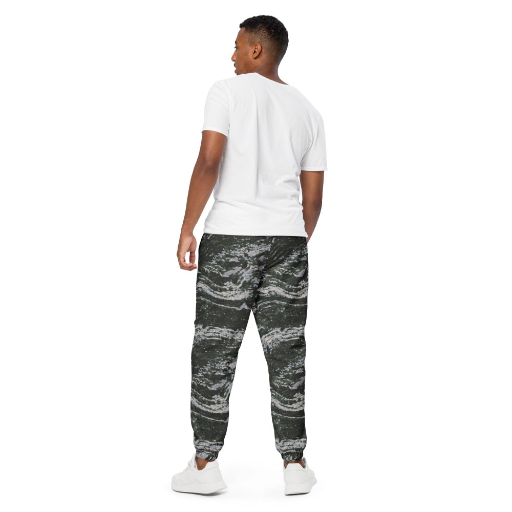 South Korean Marine Digital Tiger Stripe WAVEPAT CAMO Unisex track pants - Track Pants