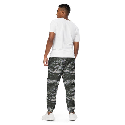 South Korean Marine Digital Tiger Stripe WAVEPAT CAMO Unisex track pants - Track Pants