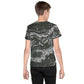 South Korean Marine Digital Tiger Stripe WAVEPAT CAMO Youth crew neck t-shirt