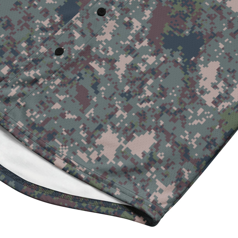 Digital Granite South Korean CAMO Unisex Baseball Jersey