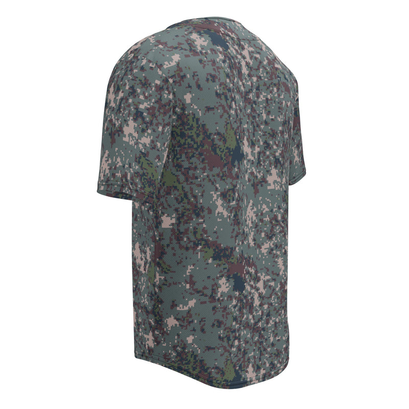Digital Granite South Korean CAMO Unisex Baseball Jersey