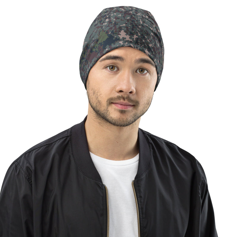 Digital Granite South Korean CAMO Beanie - Head