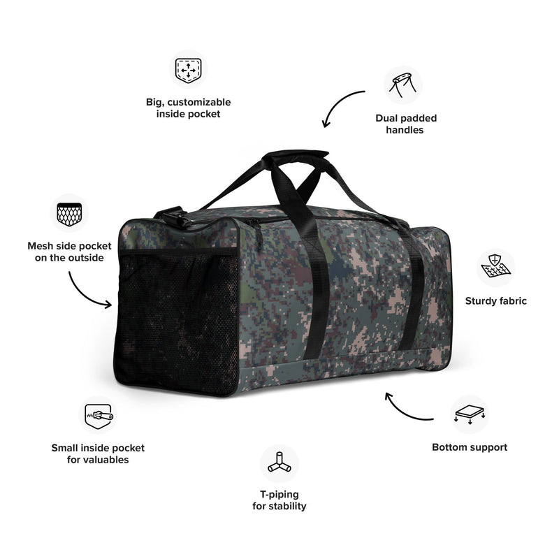 Digital Granite South Korean CAMO Duffle Bag