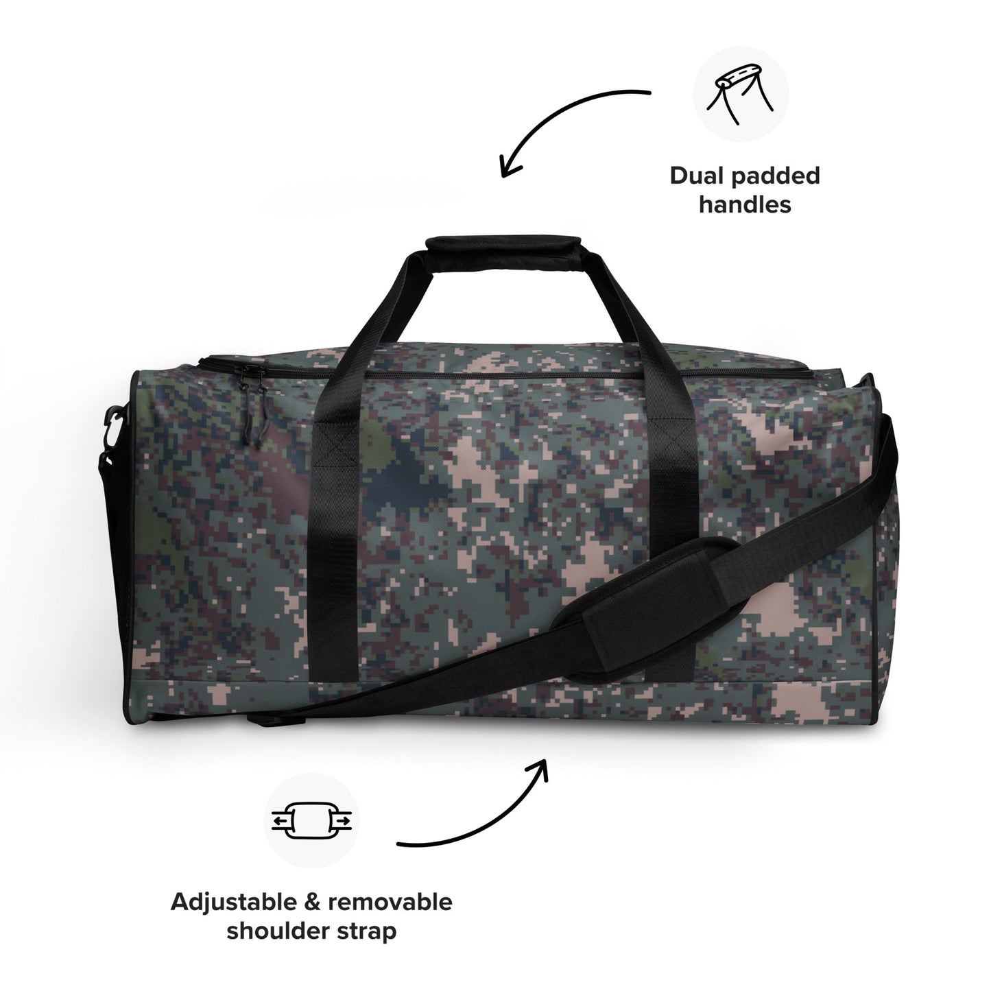 South Korean ROK Digital Granite CAMO Duffle bag Bags