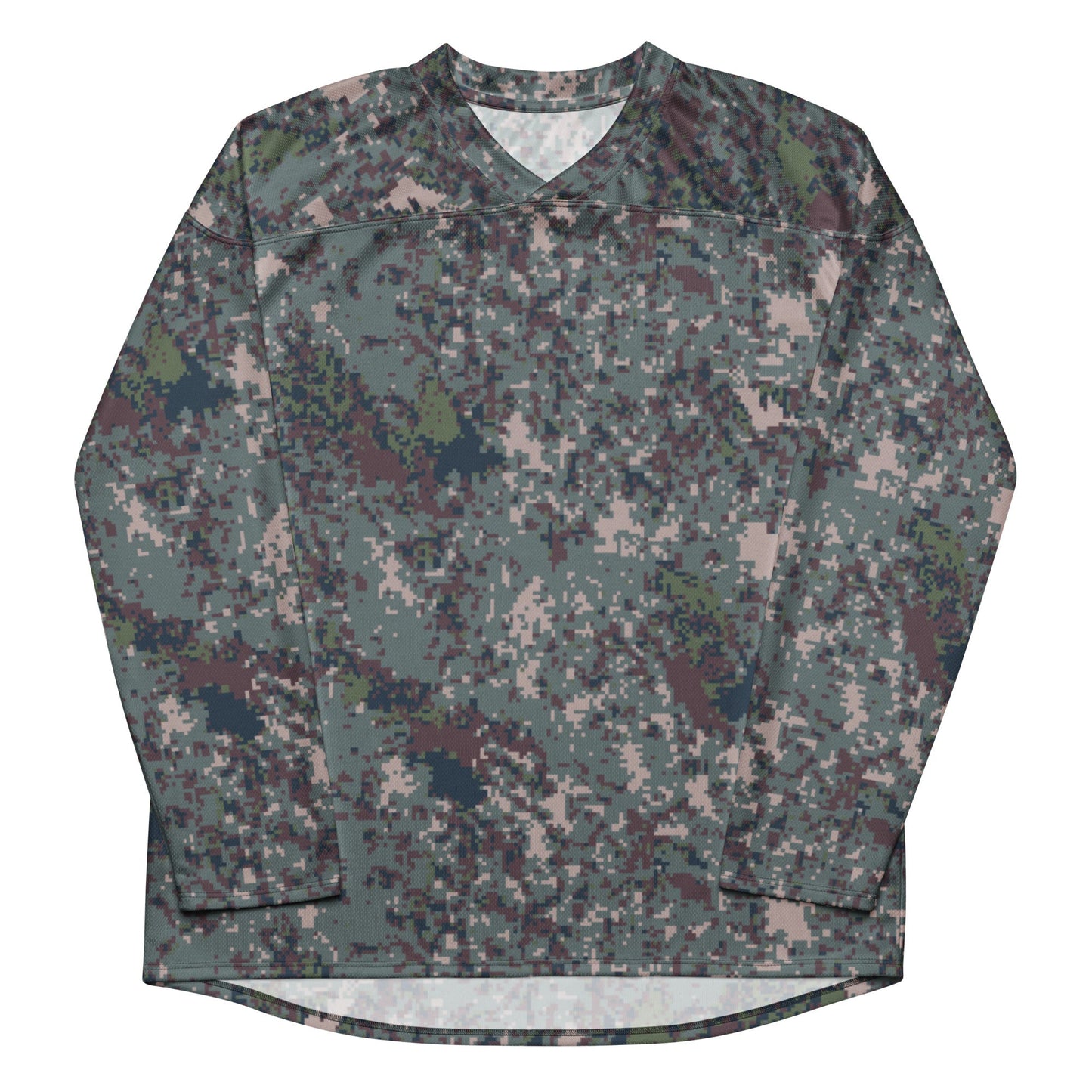 South Korean ROK Digital Granite CAMO hockey fan jersey - Hockey Jerseys