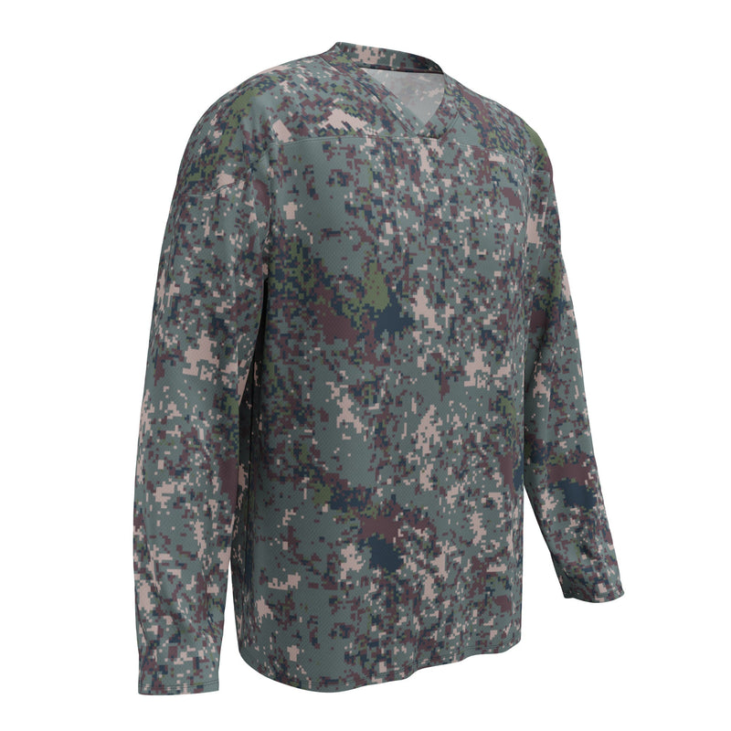 Digital Granite South Korean CAMO Unisex Hockey Fan Jersey