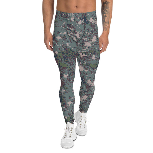 South Korean ROK Digital Granite CAMO Mens Leggings - XS