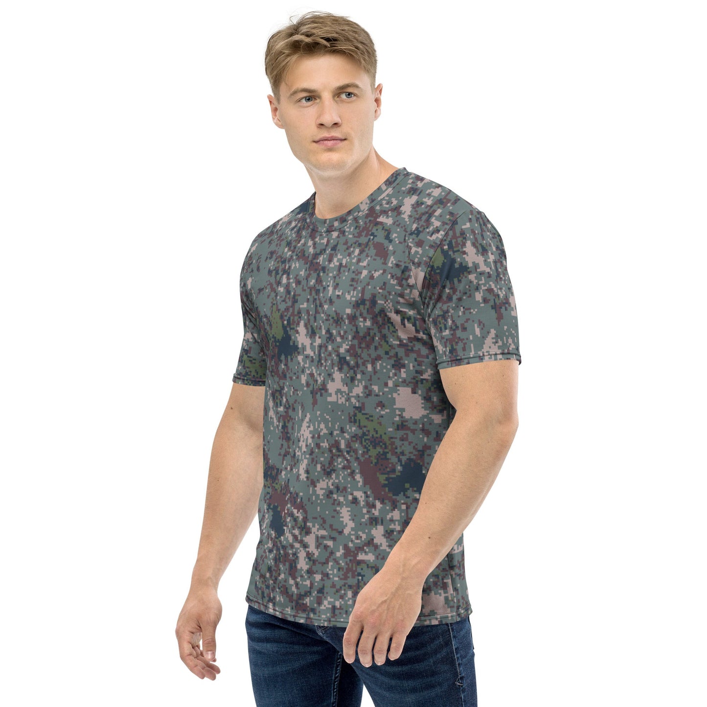 South Korean ROK Digital Granite CAMO Mens T shirt Shirts