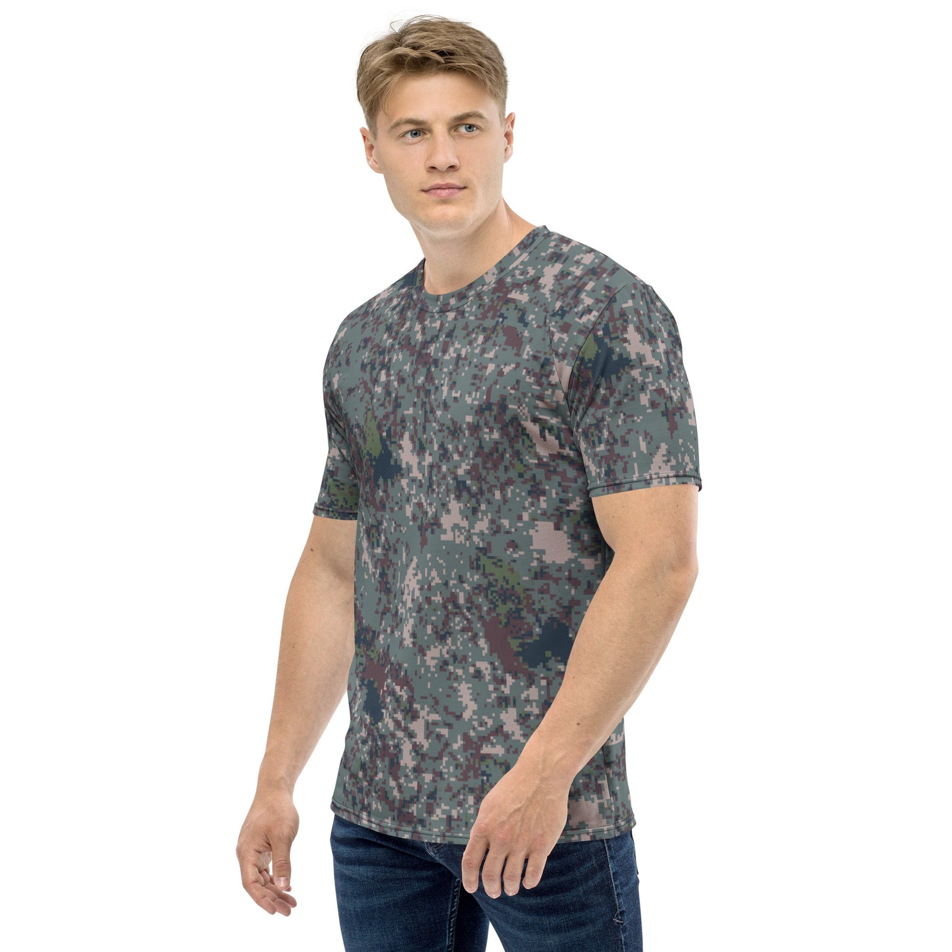 South Korean ROK Digital Granite CAMO Mens T shirt Shirts