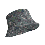Digital Granite South Korean CAMO Reversible Bucket Hat - Head