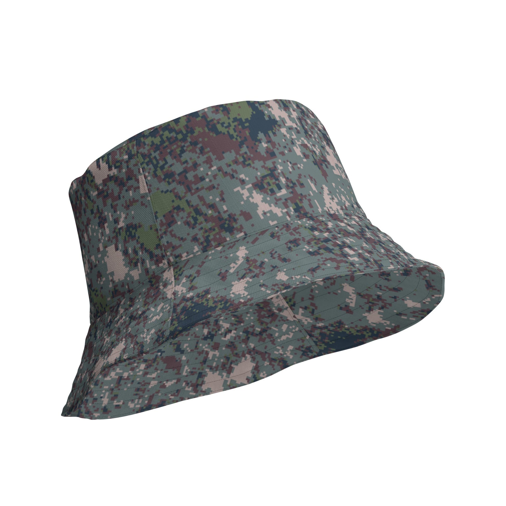 South Korean ROK Digital Granite CAMO Reversible bucket hat - Bucket Hats