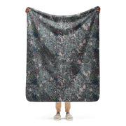 Digital Granite South Korean CAMO Sherpa Blanket - 50″×60″