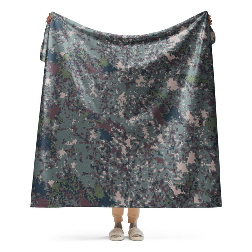 Digital Granite South Korean CAMO Sherpa Blanket - 60″×80″