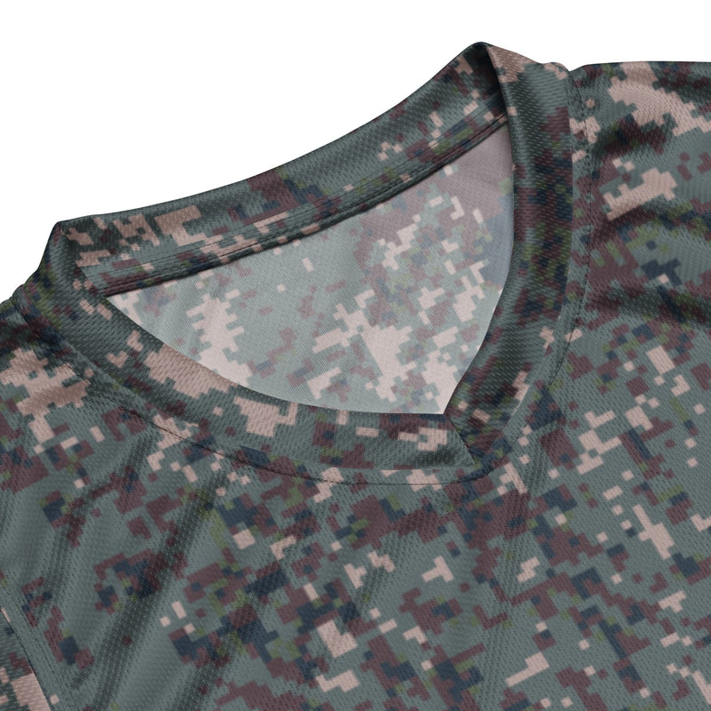 Digital Granite South Korean CAMO Unisex Basketball Jersey