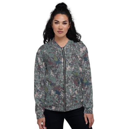 South Korean ROK Digital Granite CAMO Unisex Bomber Jacket - Jackets