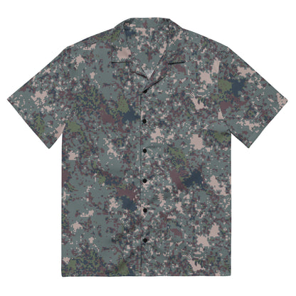 South Korean ROK Digital Granite CAMO Unisex button shirt - 2XS - Button Shirts