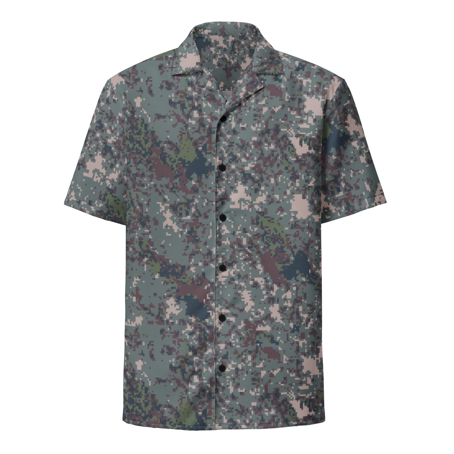 South Korean ROK Digital Granite CAMO Unisex button shirt - Button Shirts
