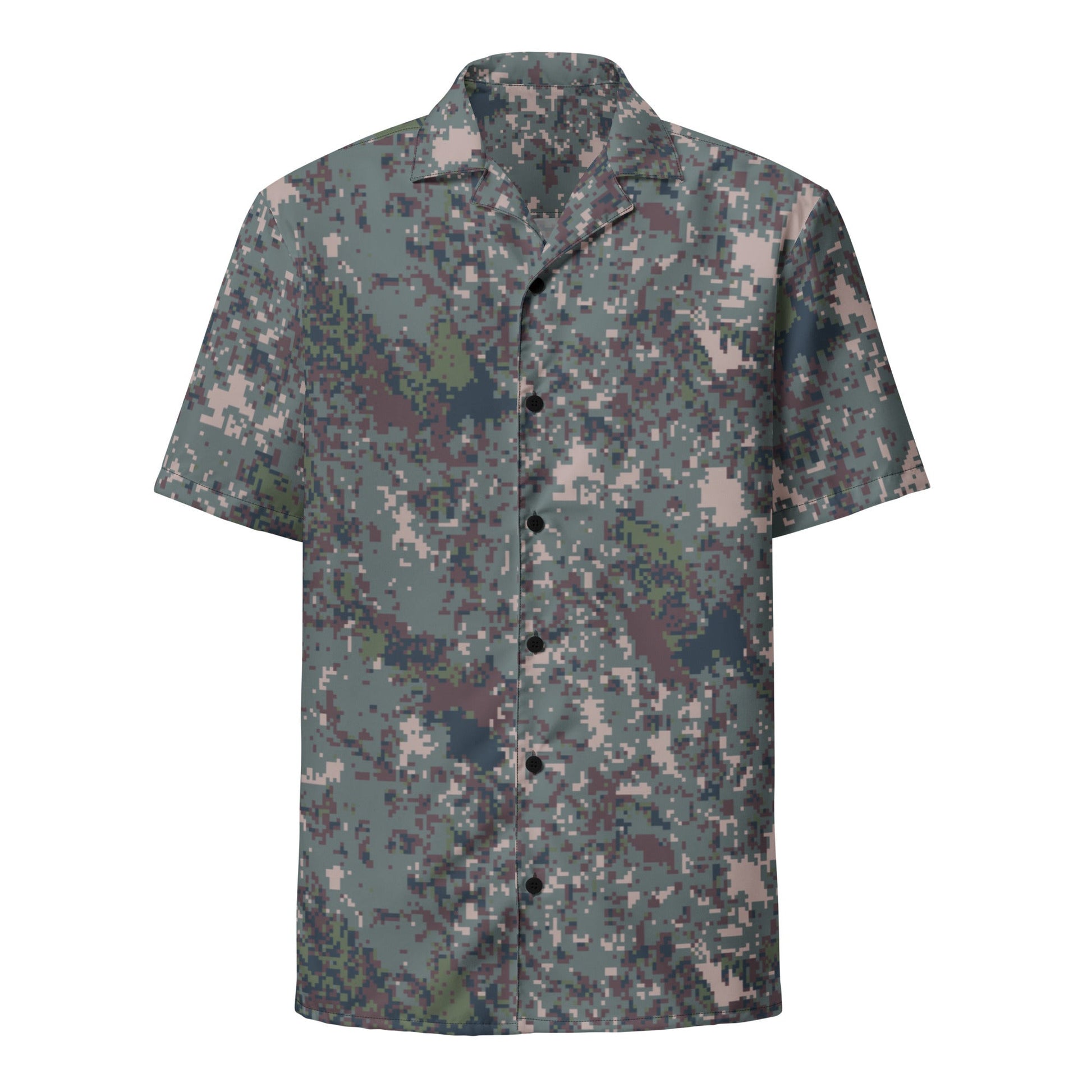 South Korean ROK Digital Granite CAMO Unisex button shirt - Button Shirts