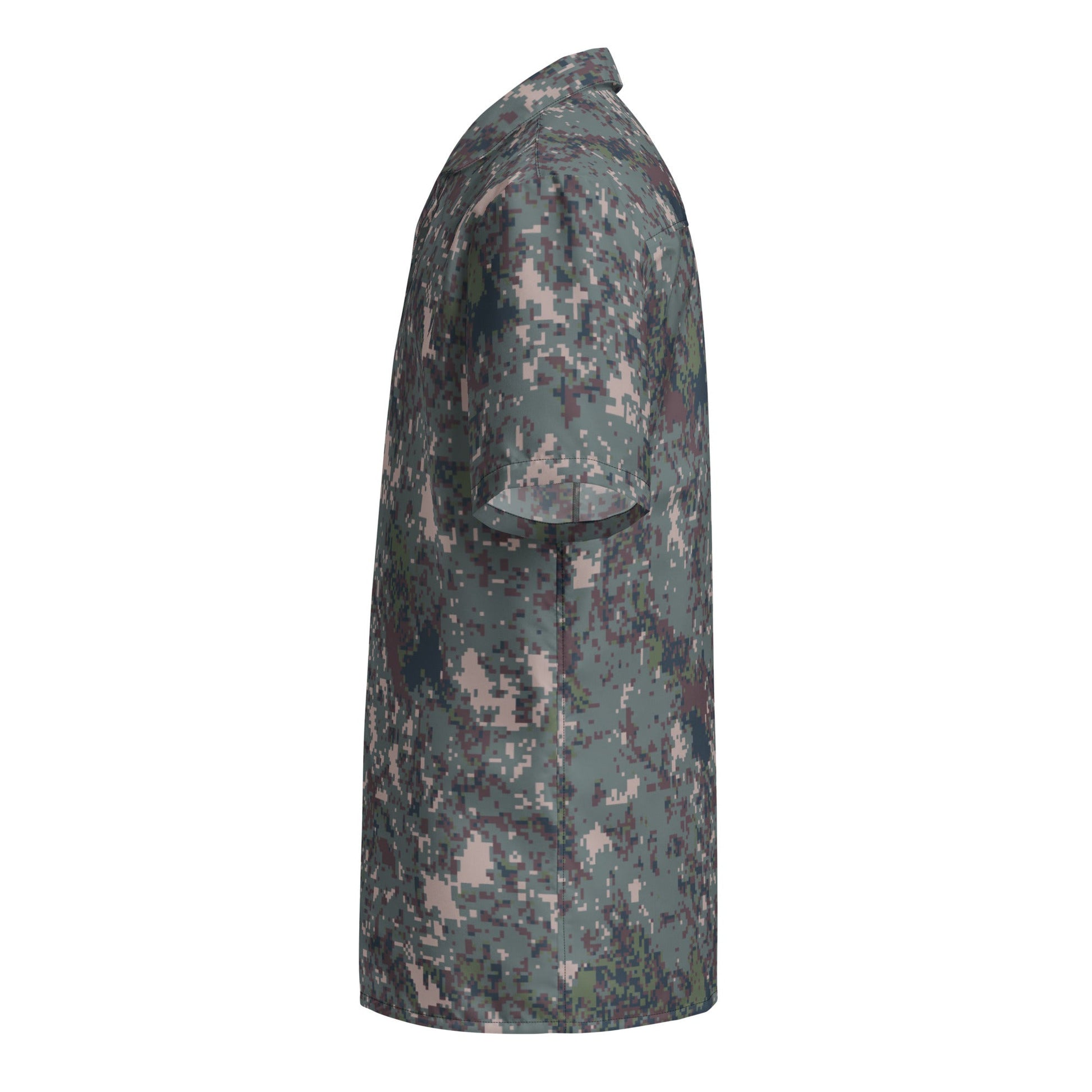 South Korean ROK Digital Granite CAMO Unisex button shirt - Button Shirts