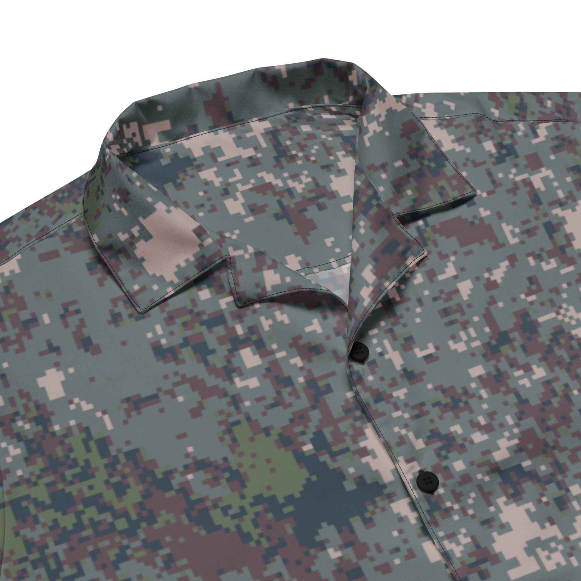 South Korean ROK Digital Granite CAMO Unisex button shirt - Button Shirts