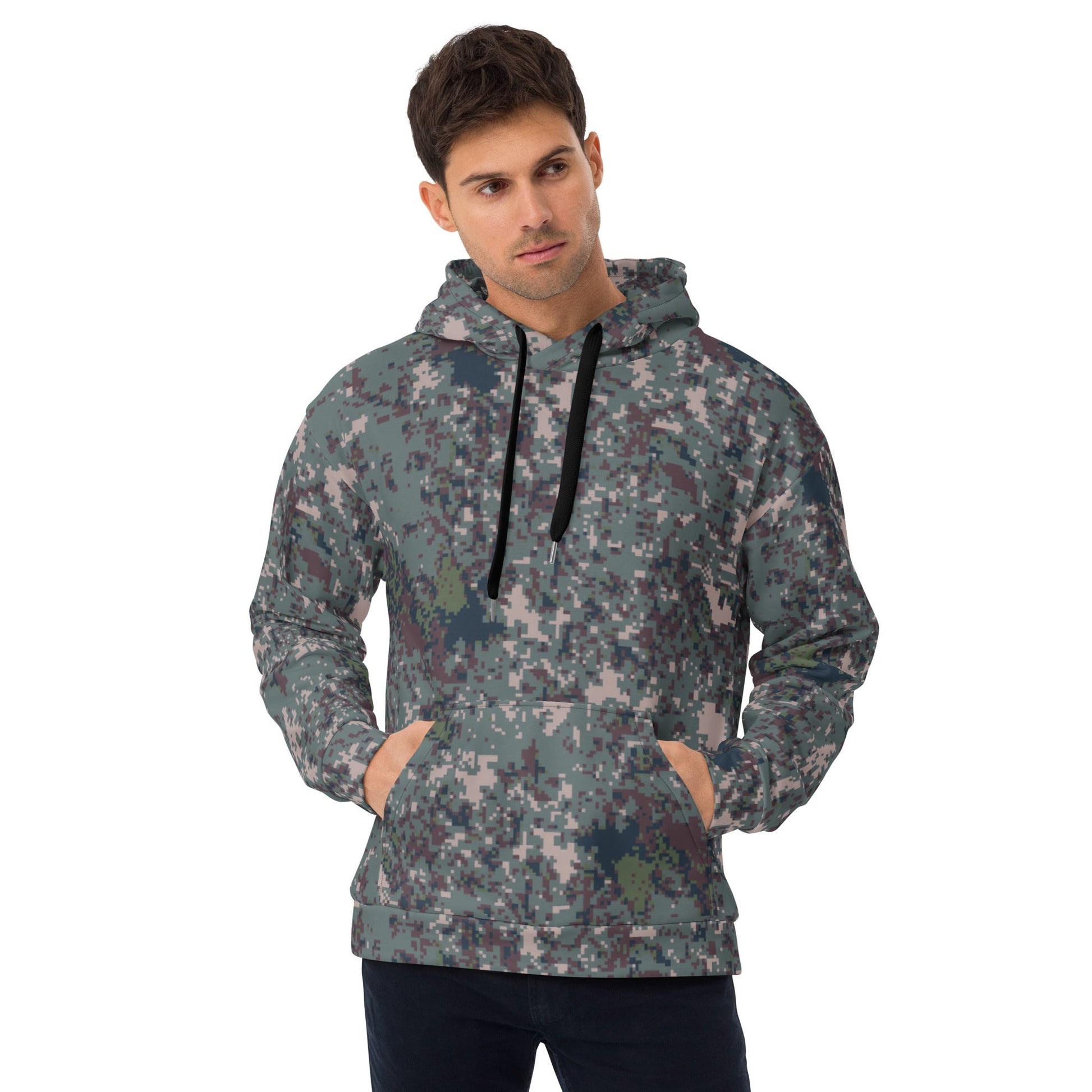 South Korean ROK Digital Granite CAMO Unisex Hoodie - 2XS - Hoodies