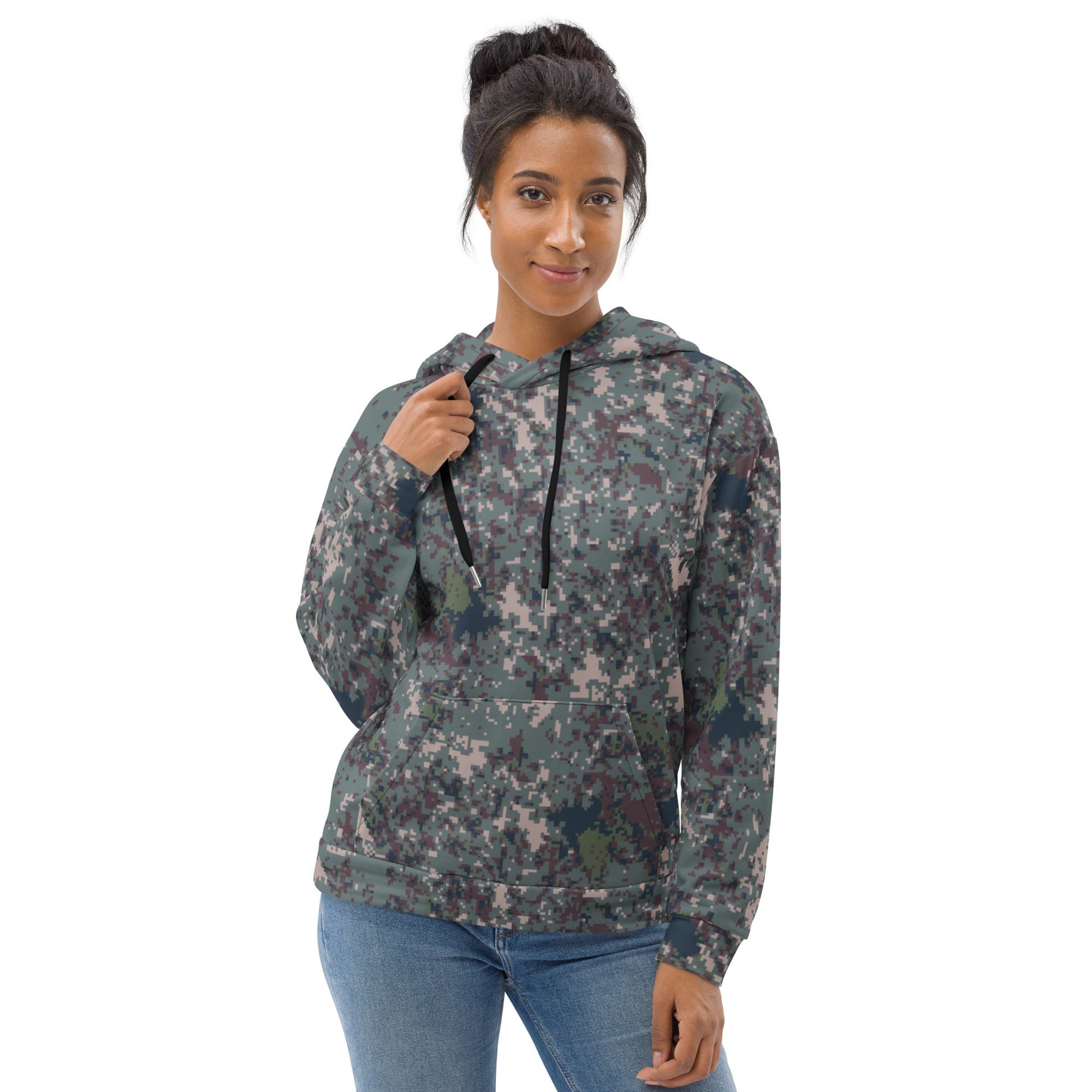 South Korean ROK Digital Granite CAMO Unisex Hoodie - Hoodies