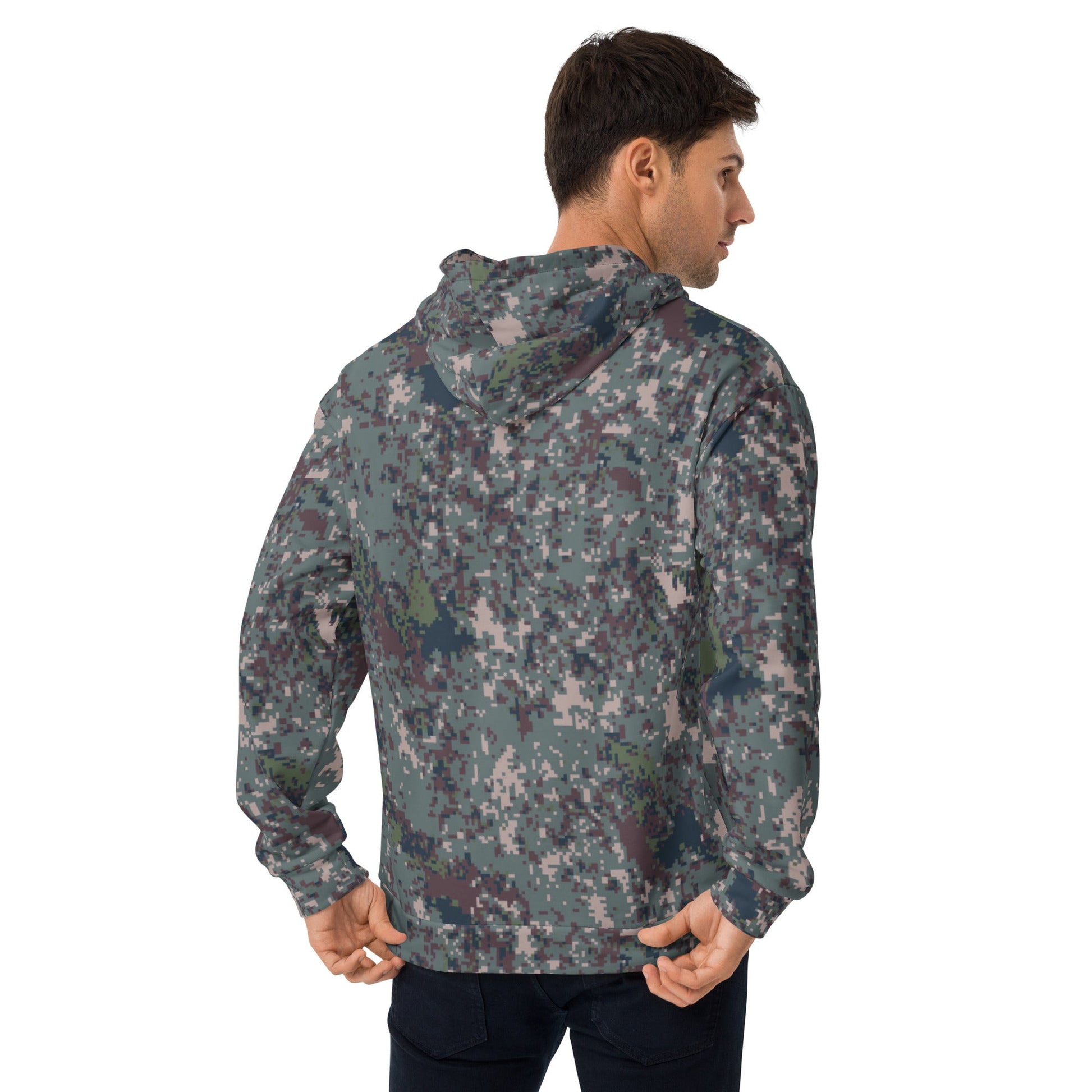 South Korean ROK Digital Granite CAMO Unisex Hoodie - Hoodies