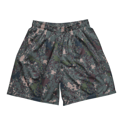 South Korean ROK Digital Granite CAMO Unisex mesh shorts - 2XS - Mesh Shorts