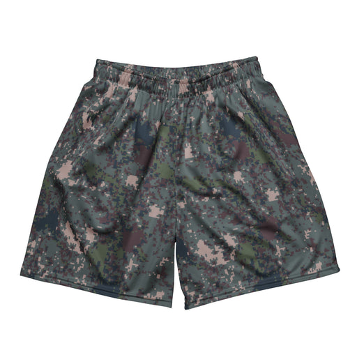 Digital Granite South Korean CAMO Unisex Mesh Shorts - 2XS