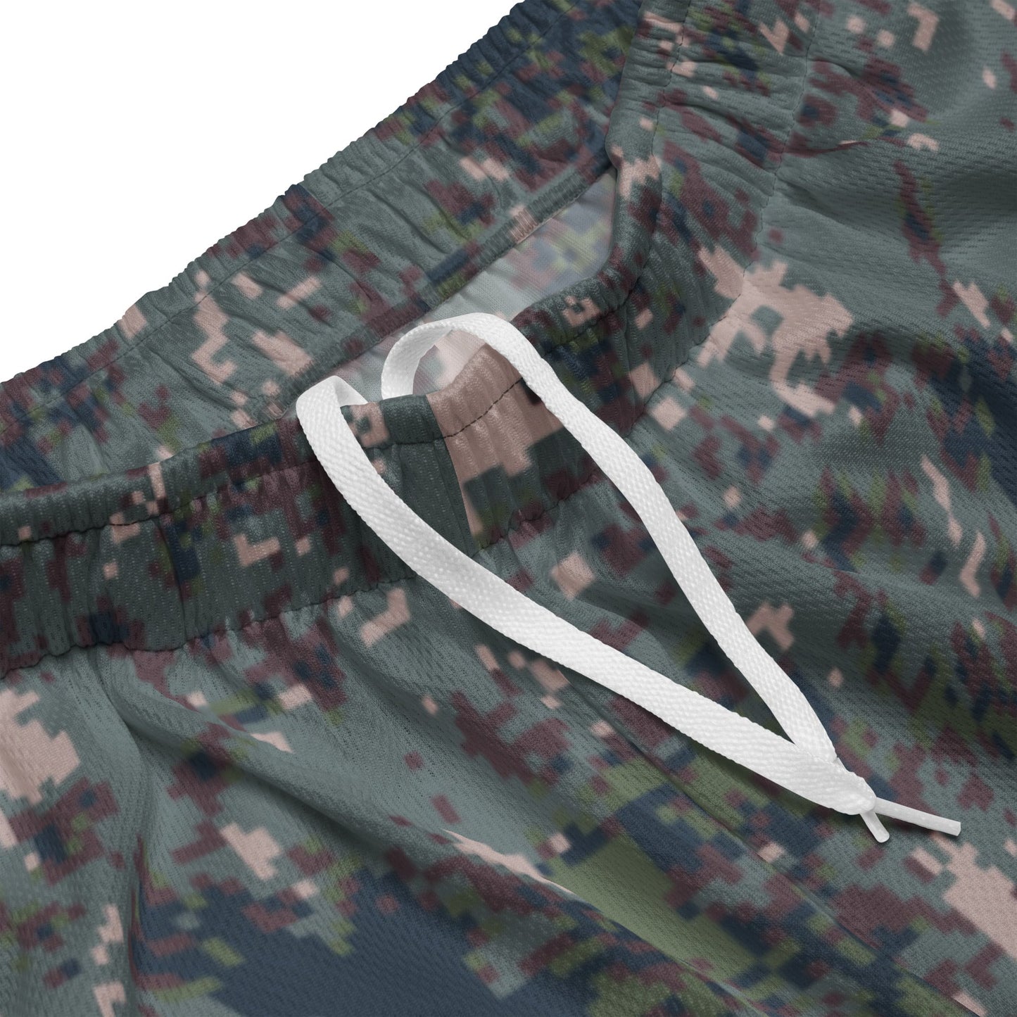 South Korean ROK Digital Granite CAMO Unisex mesh shorts - Mesh Shorts