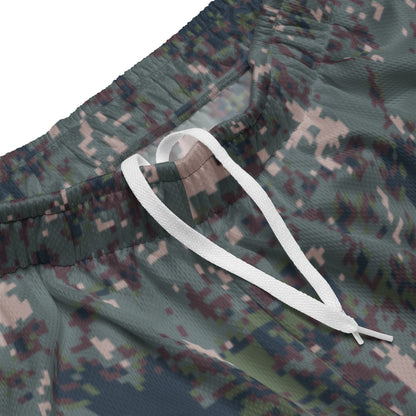 South Korean ROK Digital Granite CAMO Unisex mesh shorts - Mesh Shorts