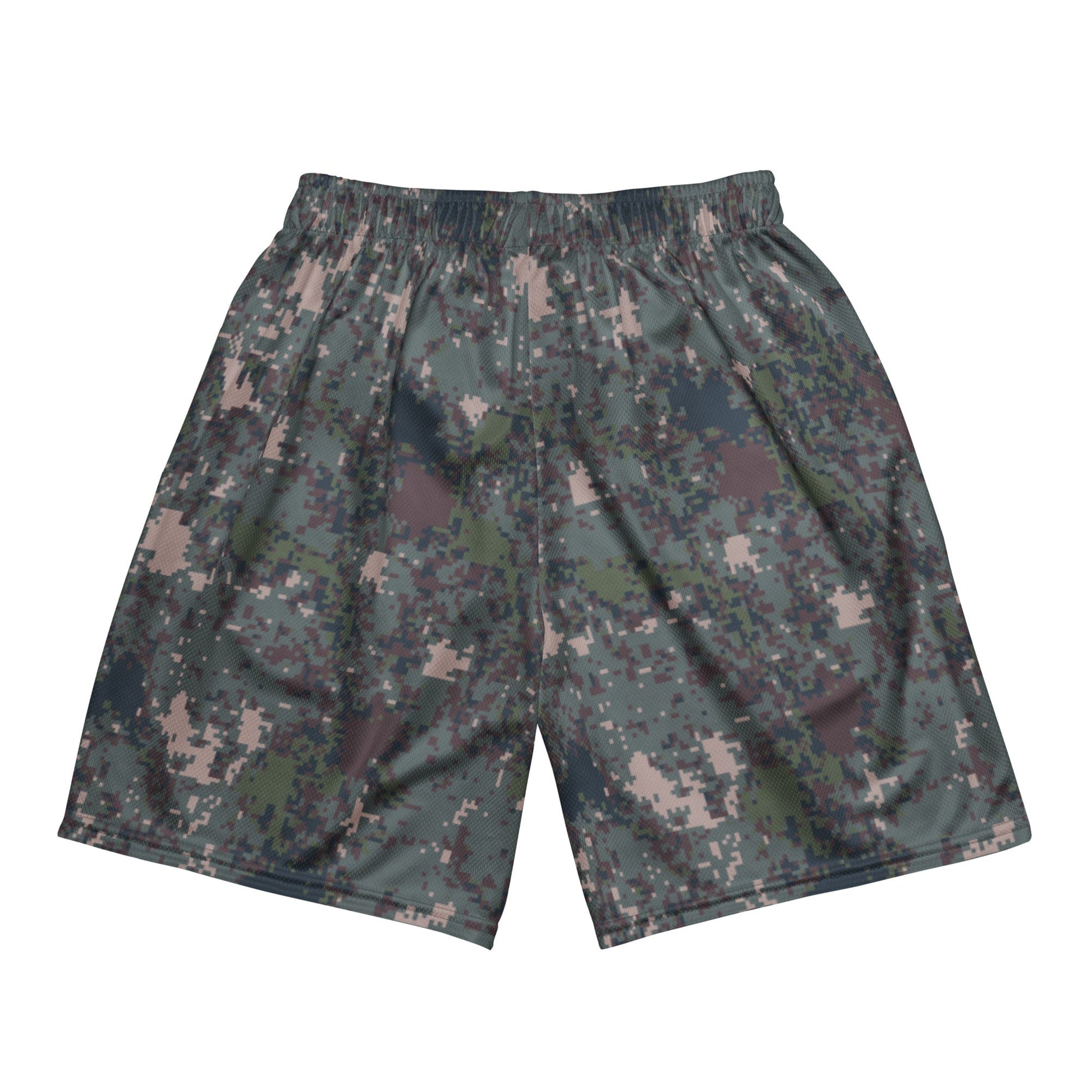 South Korean ROK Digital Granite CAMO Unisex mesh shorts - Mesh Shorts