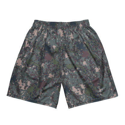 South Korean ROK Digital Granite CAMO Unisex mesh shorts - Mesh Shorts