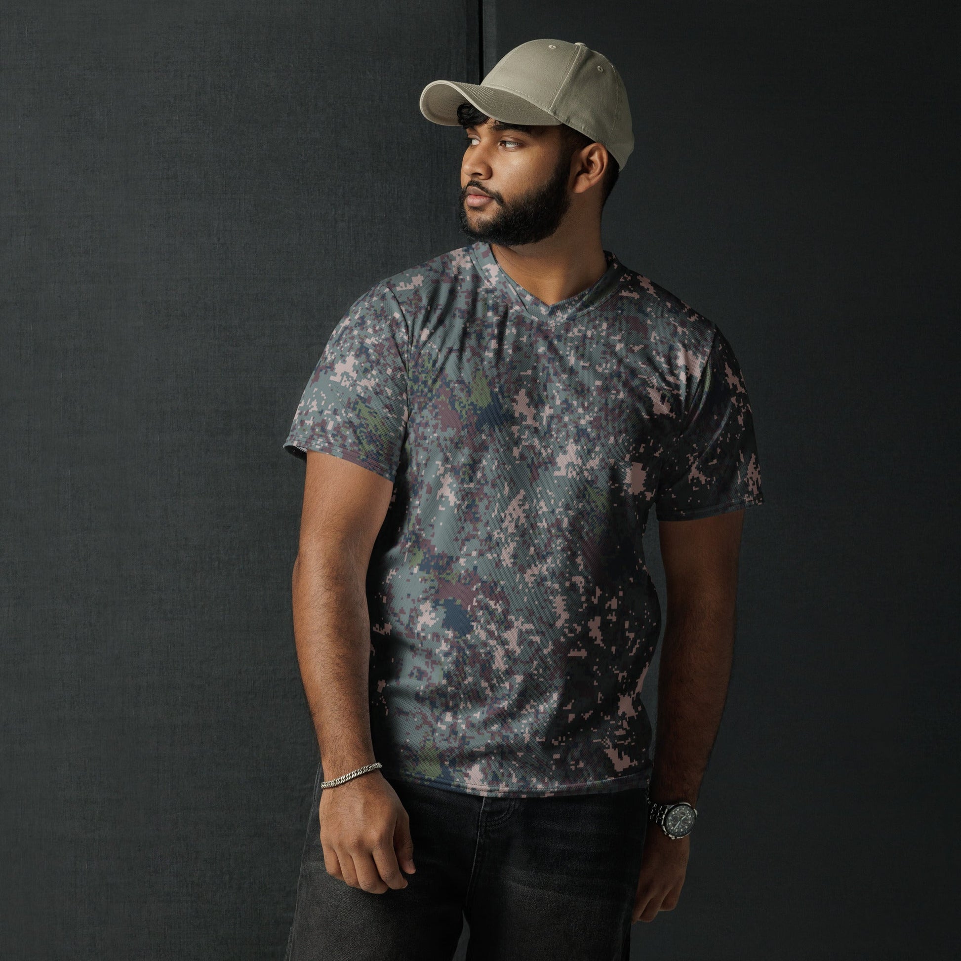 South Korean ROK Digital Granite CAMO unisex sports jersey - Sports Jerseys